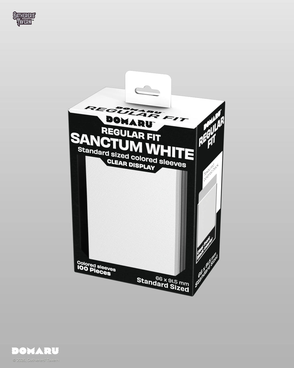 Gatherers' Tavern - DOMARU Regular Fit Sleeves: Sanctum White (100 Sleeves)