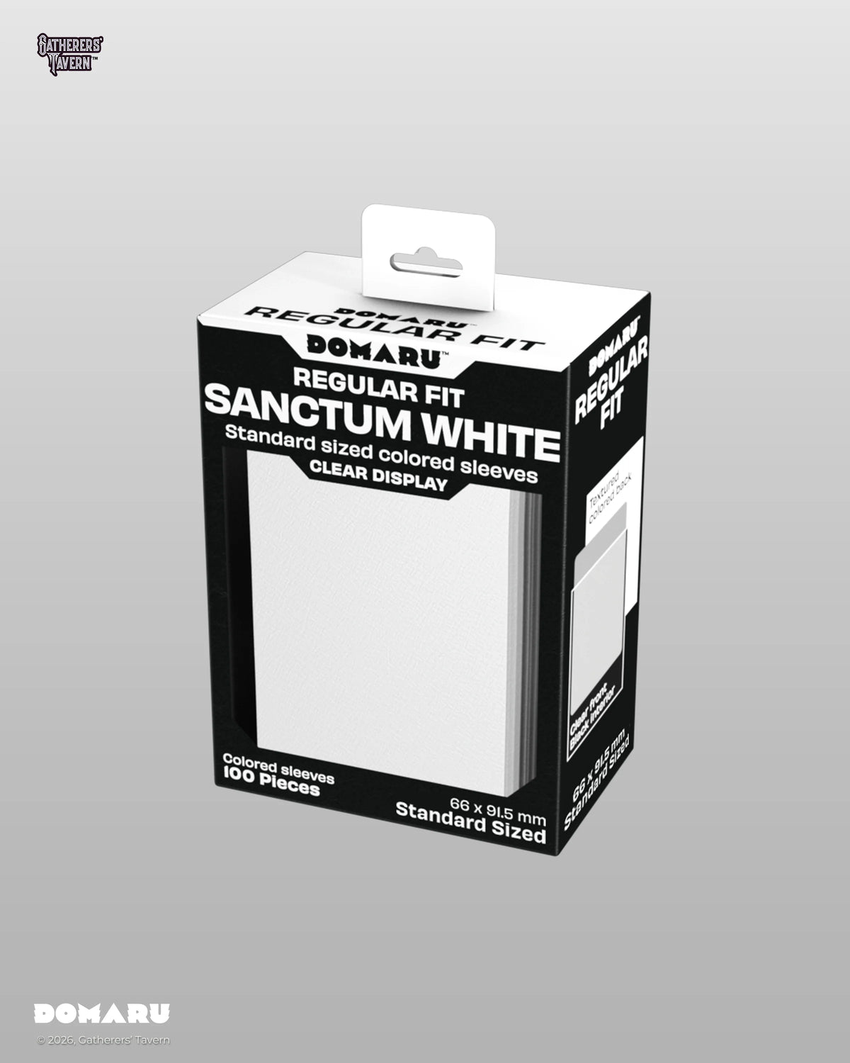 Gatherers' Tavern - DOMARU Regular Fit Sleeves: Sanctum White (100 Sleeves)