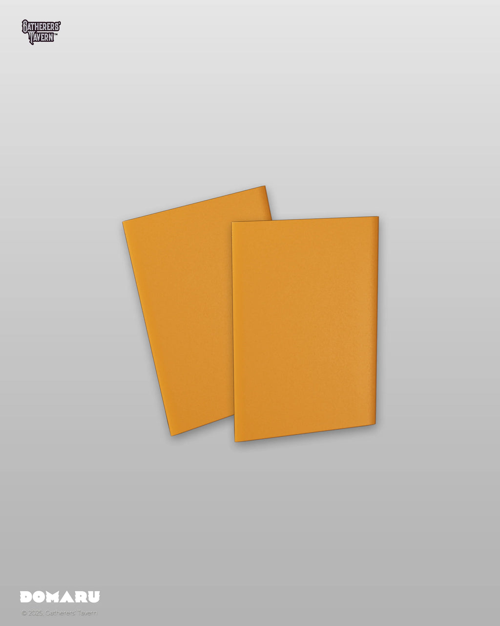 Gatherers' Tavern - DOMARU Regular Fit Sleeves: Sunfire Orange (100 Sleeves)