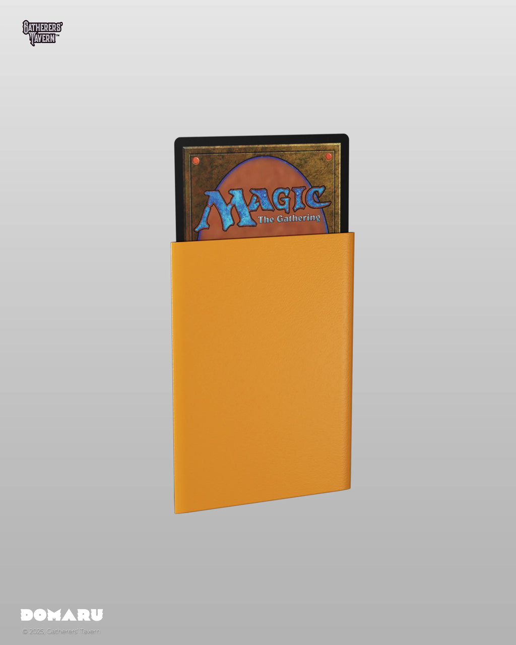 Gatherers' Tavern - DOMARU Regular Fit Sleeves: Sunfire Orange (100 Sleeves)