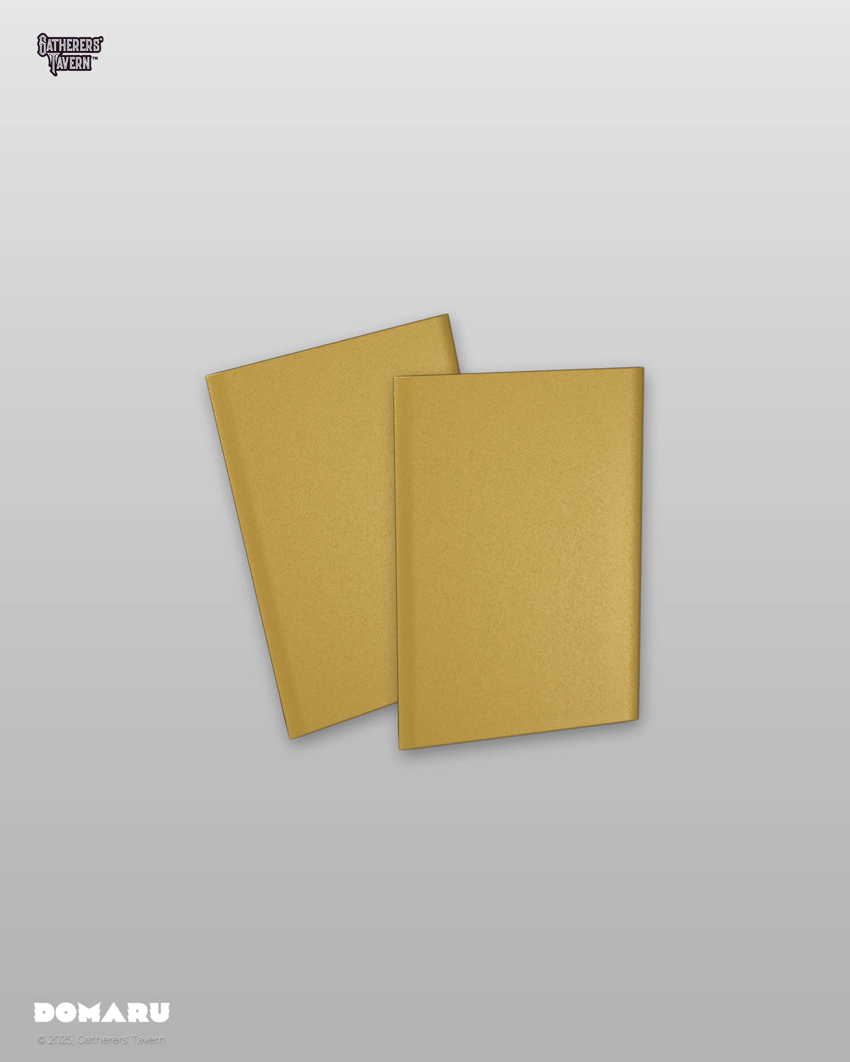 Gatherers' Tavern - DOMARU Regular Fit Sleeves: Sunspire Gold (100 Sleeves)