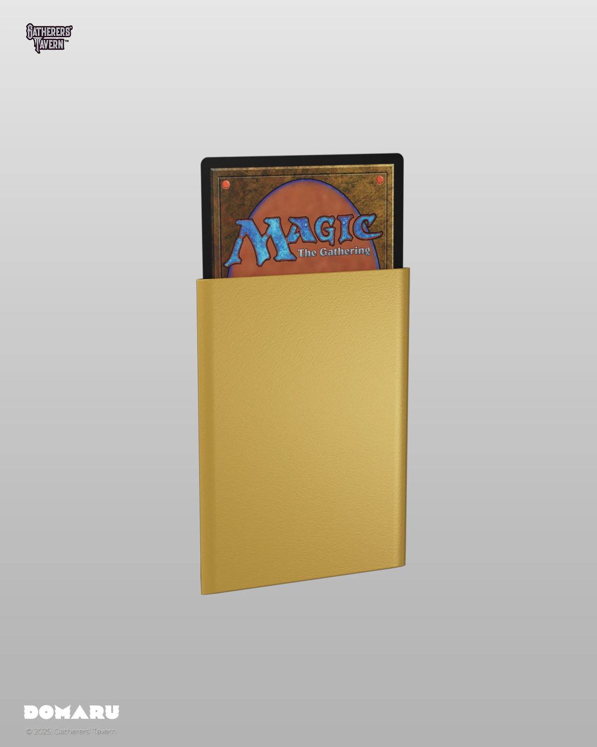 Gatherers' Tavern - DOMARU Regular Fit Sleeves: Sunspire Gold (100 Sleeves)