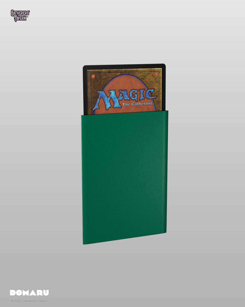 Gatherers' Tavern - DOMARU Regular Fit Sleeves: Sylvan Green (100 Sleeves)