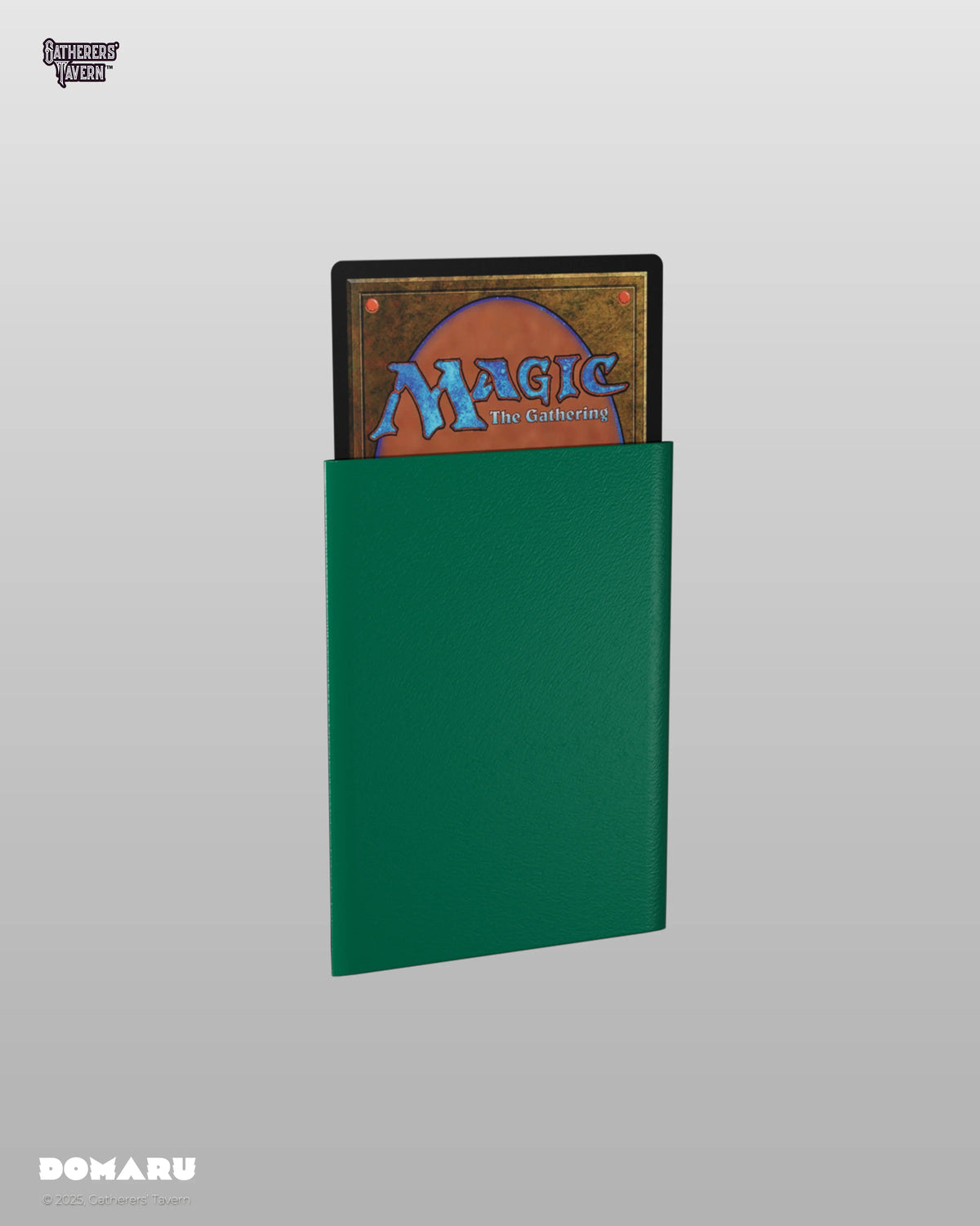 Gatherers' Tavern - DOMARU Regular Fit Sleeves: Sylvan Green (100 Sleeves)