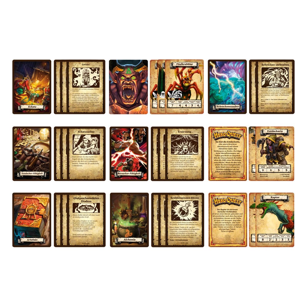 HeroQuest - Brettspiel-Erweiterung - Der Dschungel von Delthrak - Abenteuerpack (deutsch)