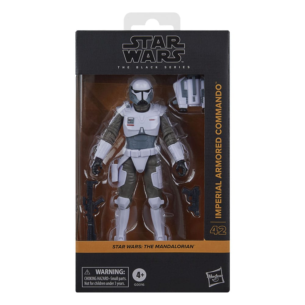 Actionfigur - Star Wars: The Mandalorian Black Series Imperial Armored Commando - 15 cm