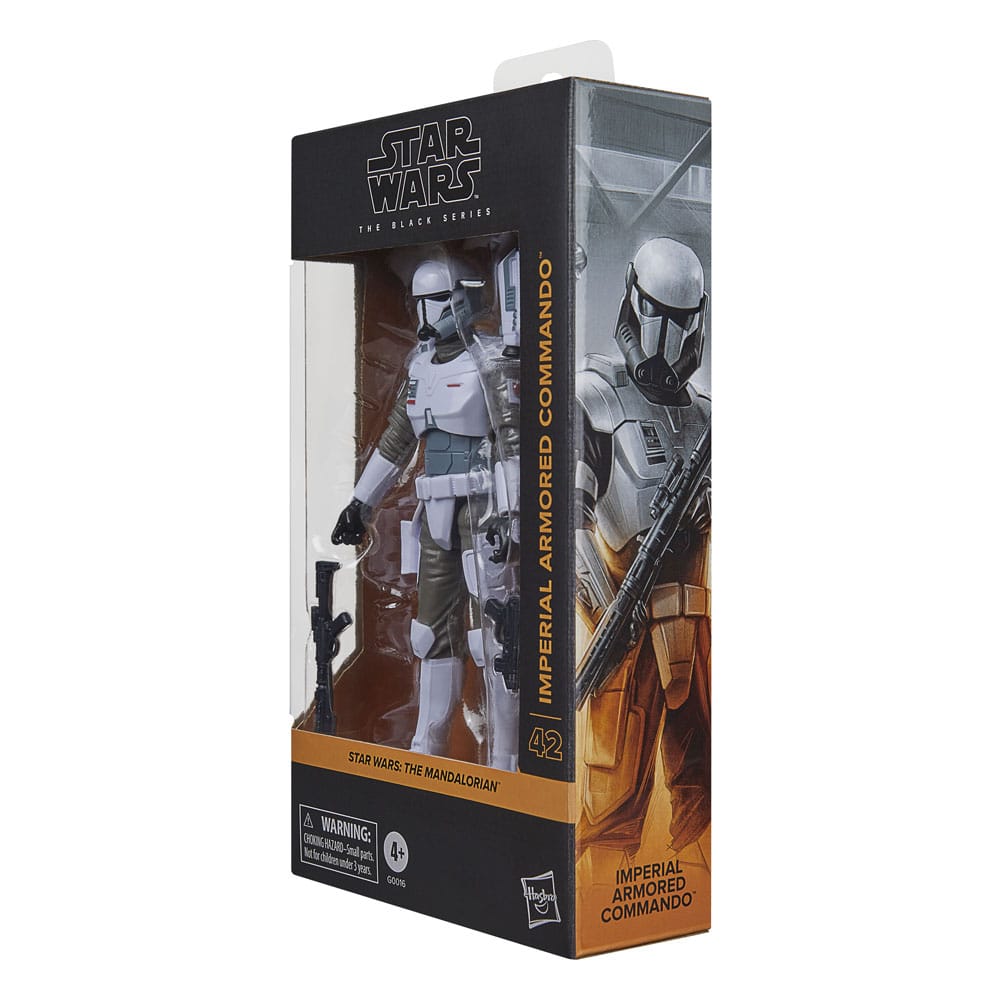 Actionfigur - Star Wars: The Mandalorian Black Series Imperial Armored Commando - 15 cm
