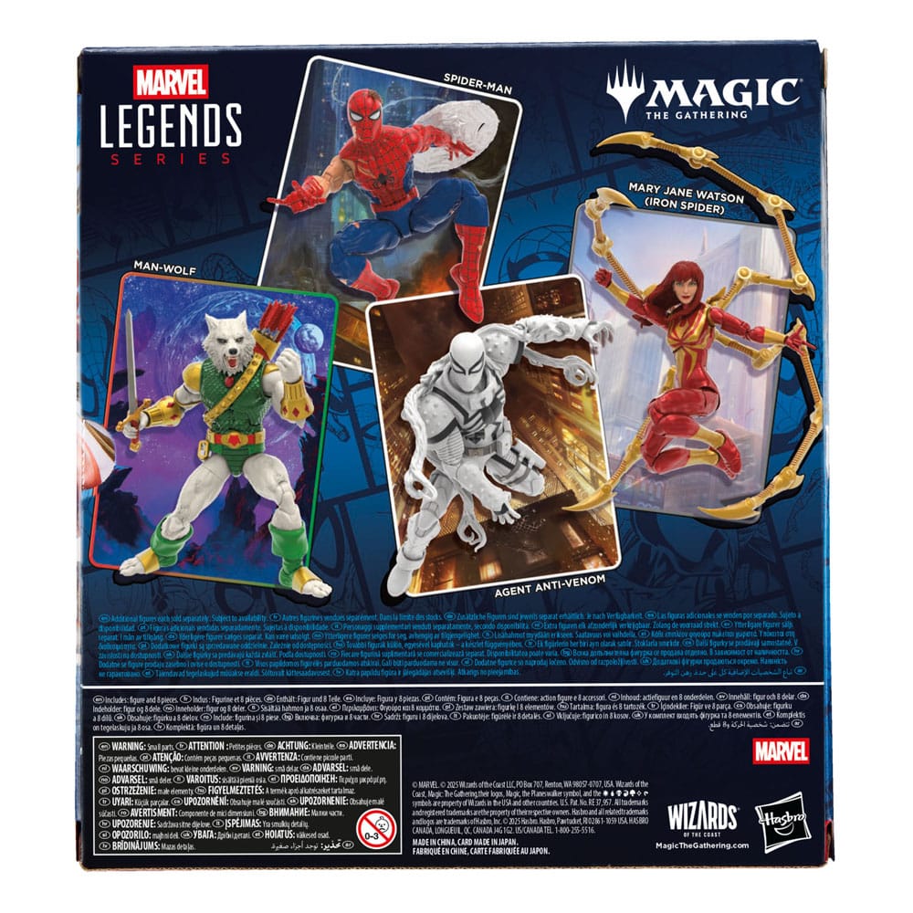 Marvel Legends Magic: The Gathering Actionfigur Mary Jane Watson (Iron Spider) 15 cm + exklusive Foil-Karte