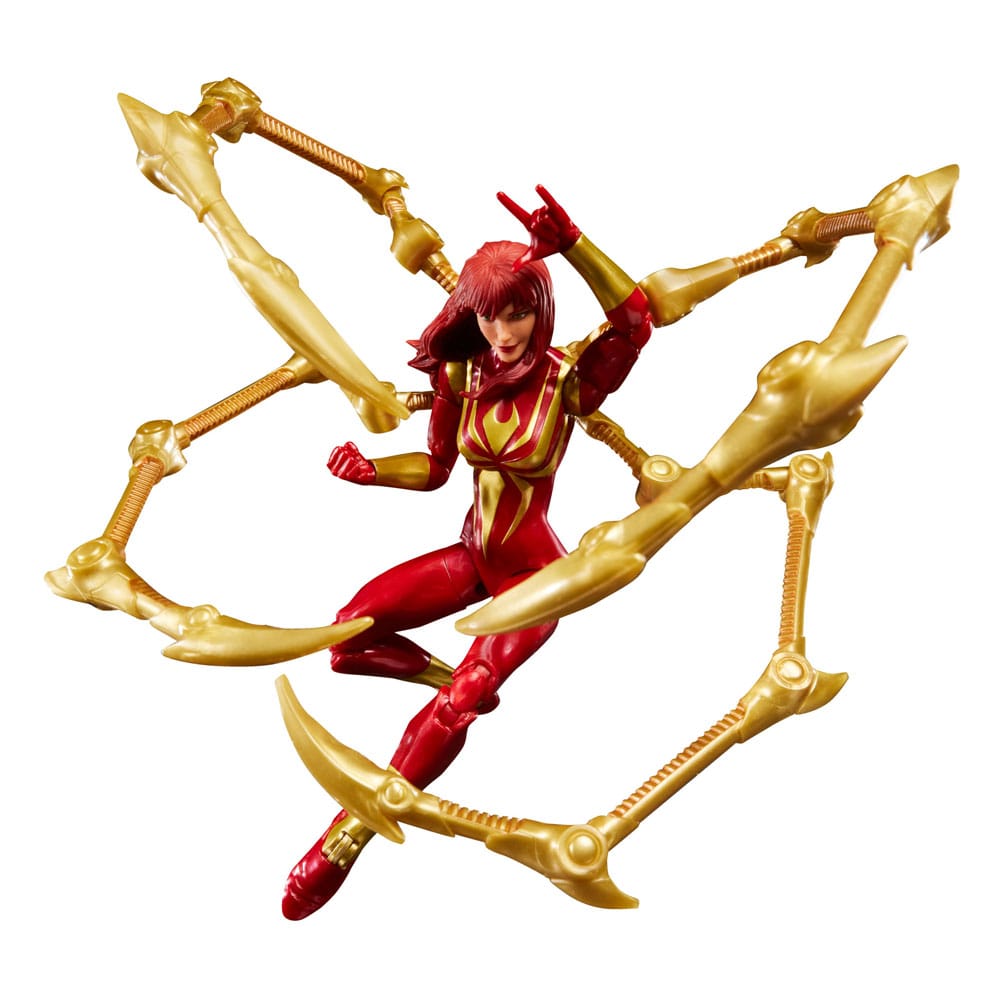 Marvel Legends Magic: The Gathering Actionfigur Mary Jane Watson (Iron Spider) 15 cm + exklusive Foil-Karte
