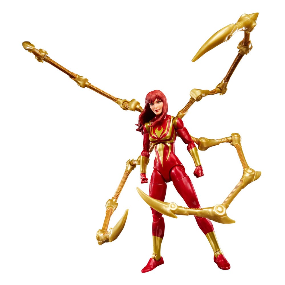 Marvel Legends Magic: The Gathering Actionfigur Mary Jane Watson (Iron Spider) 15 cm + exklusive Foil-Karte
