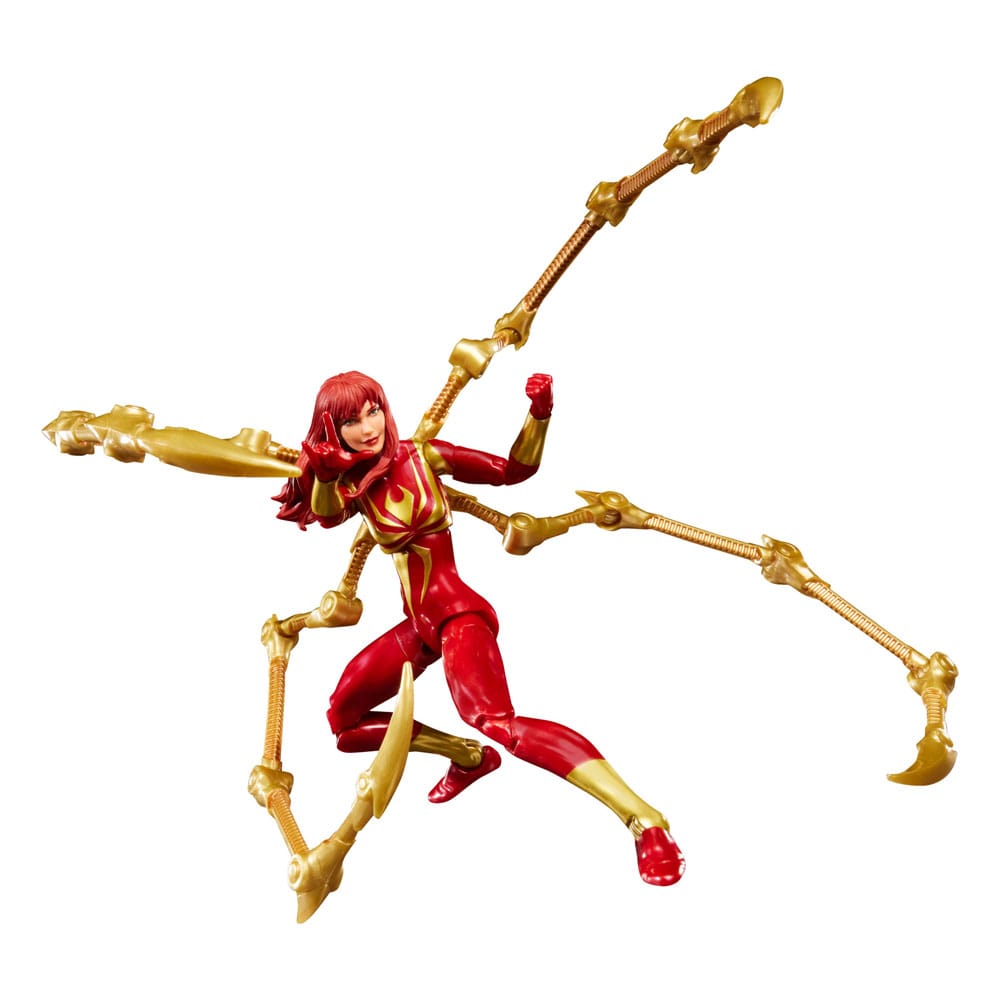 Marvel Legends Magic: The Gathering Actionfigur Mary Jane Watson (Iron Spider) 15 cm + exklusive Foil-Karte