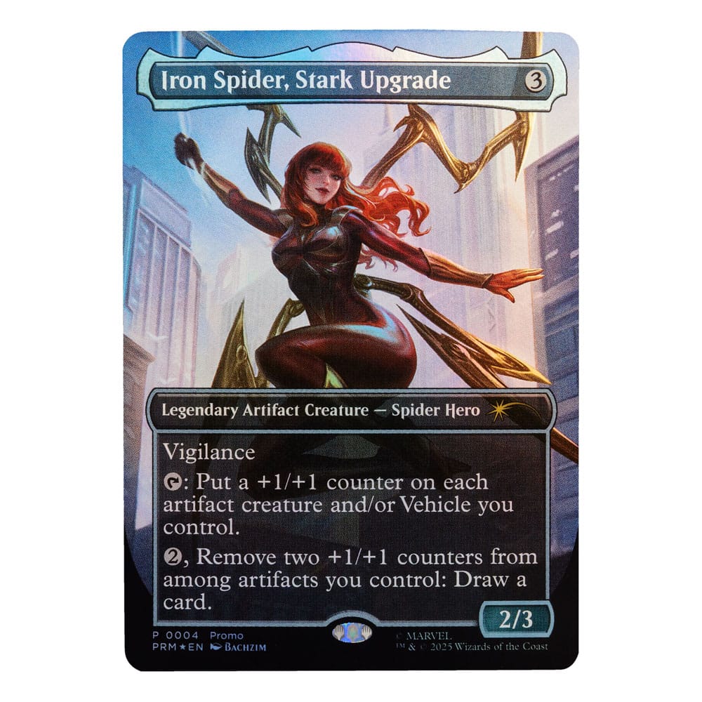Marvel Legends Magic: The Gathering Actionfigur Mary Jane Watson (Iron Spider) 15 cm + exklusive Foil-Karte
