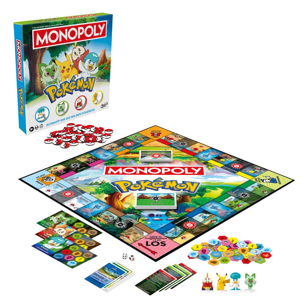 Pokémon Brettspiel Monopoly - Deutsche Version