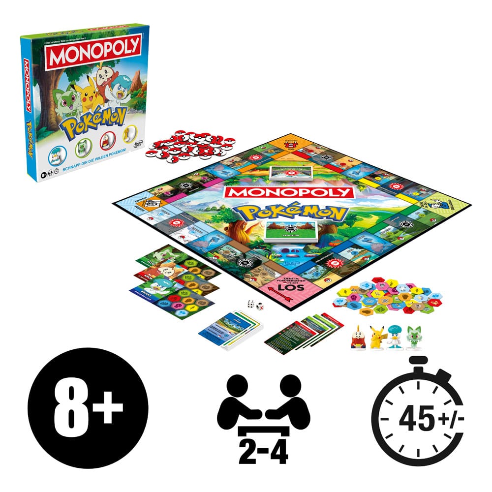 Pokémon Brettspiel Monopoly - Deutsche Version
