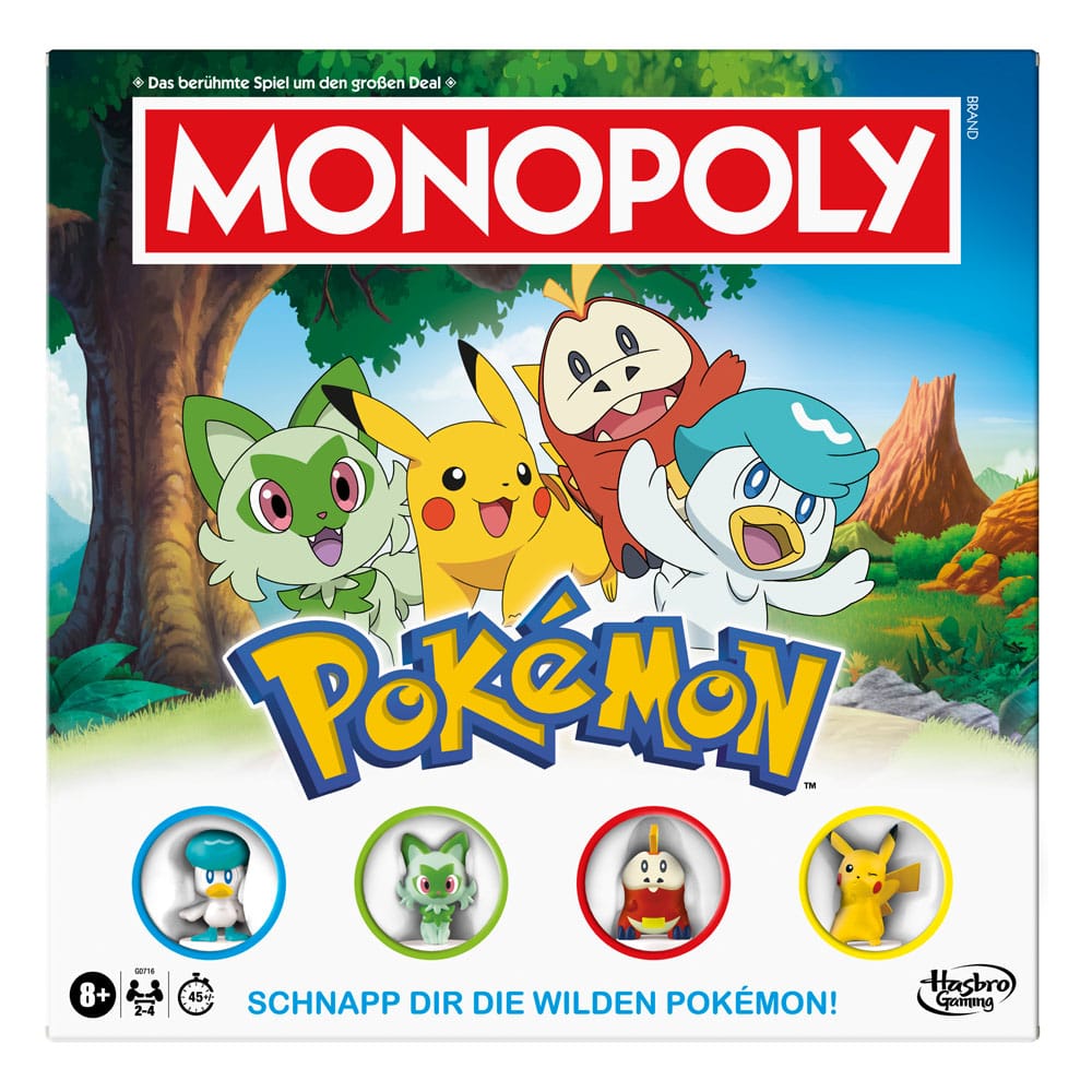 Pokémon Brettspiel Monopoly - Deutsche Version