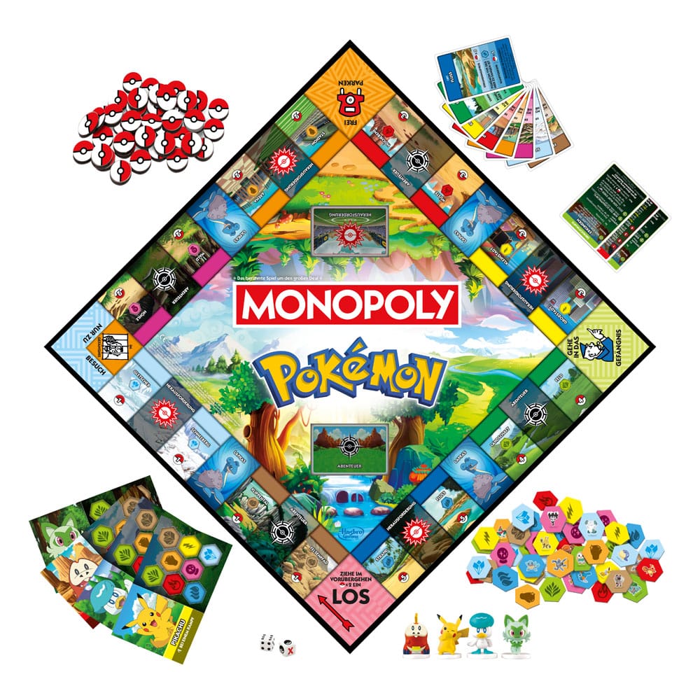 Pokémon Brettspiel Monopoly - Deutsche Version
