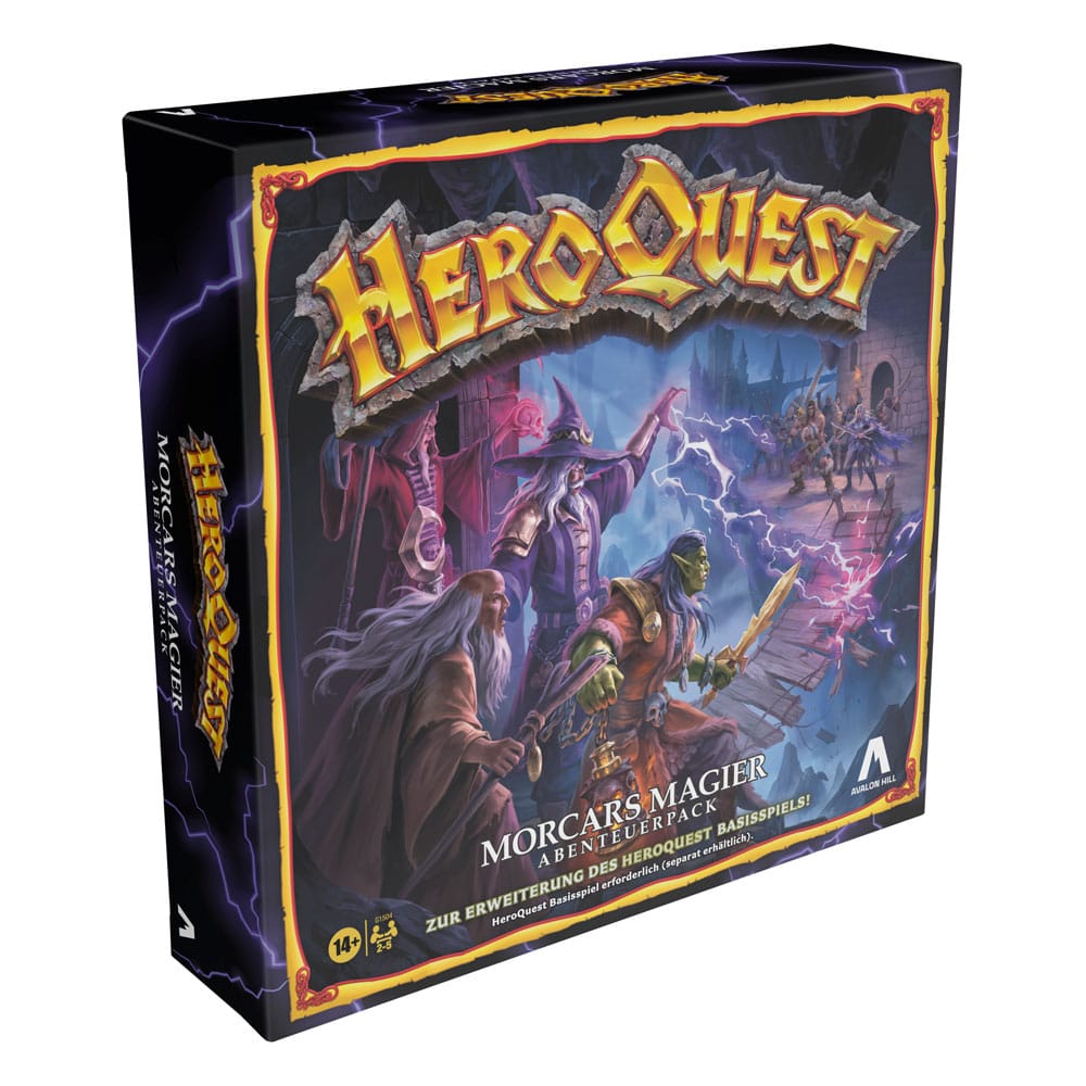 HeroQuest - Brettspiel-Erweiterung - Morcars Magier - Abenteuerpack (deutsch) - ab 14 Jahren