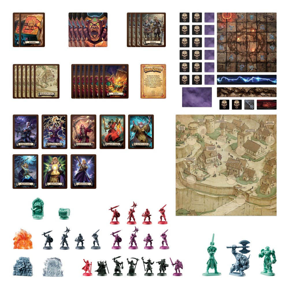 HeroQuest - Brettspiel-Erweiterung - Morcars Magier - Abenteuerpack (deutsch) - ab 14 Jahren