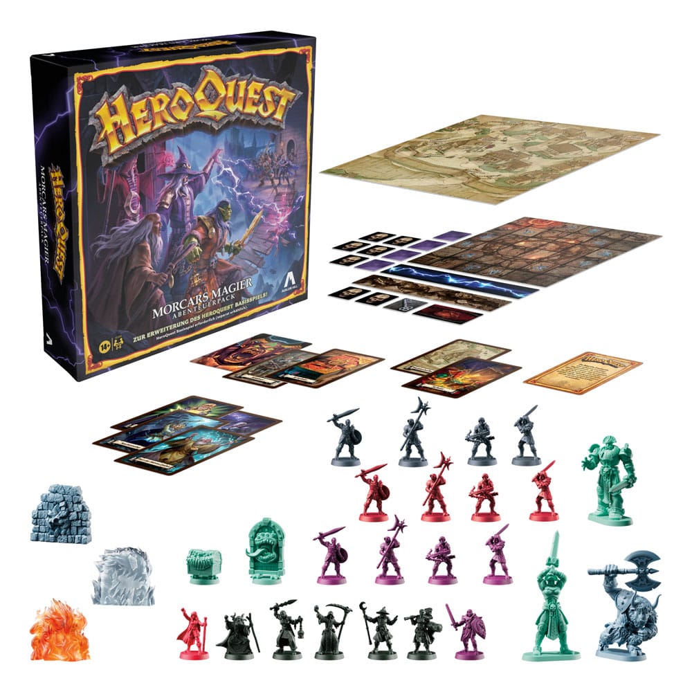HeroQuest - Brettspiel-Erweiterung - Morcars Magier - Abenteuerpack (deutsch) - ab 14 Jahren