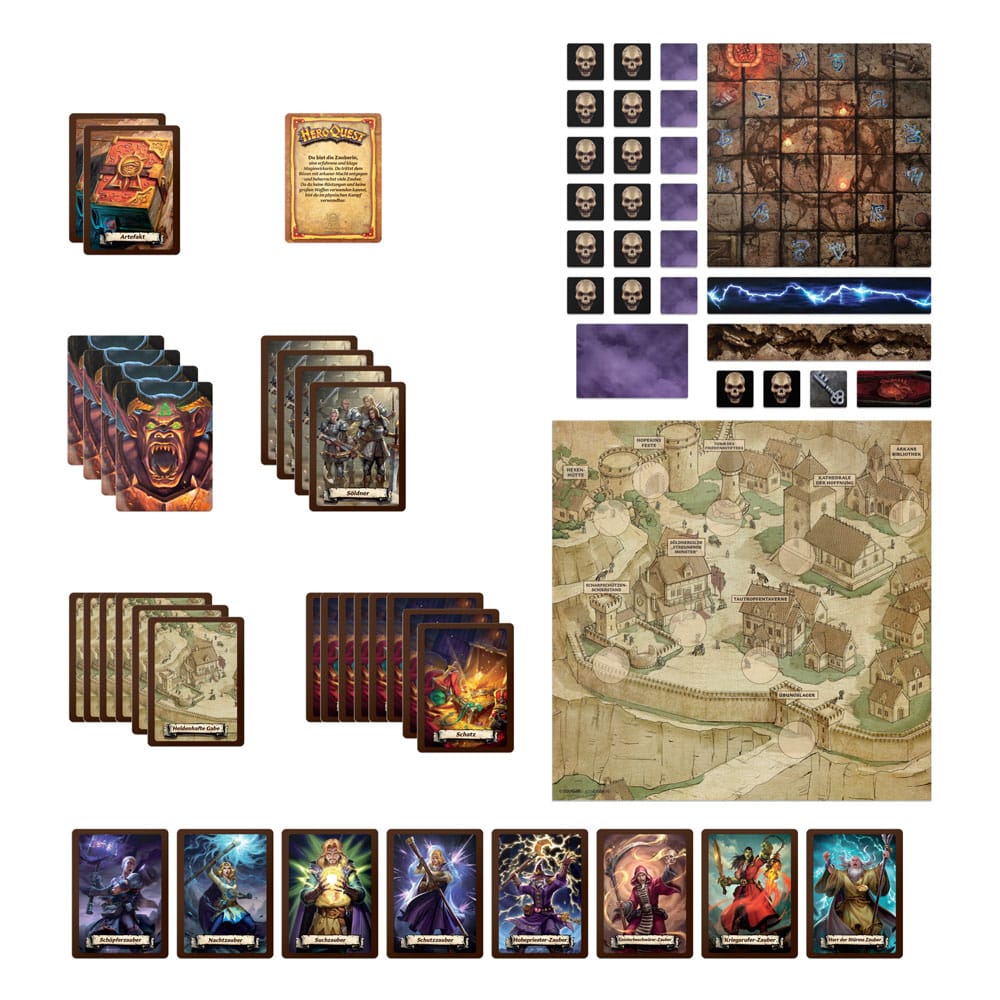 HeroQuest - Brettspiel-Erweiterung - Morcars Magier - Abenteuerpack (deutsch) - ab 14 Jahren
