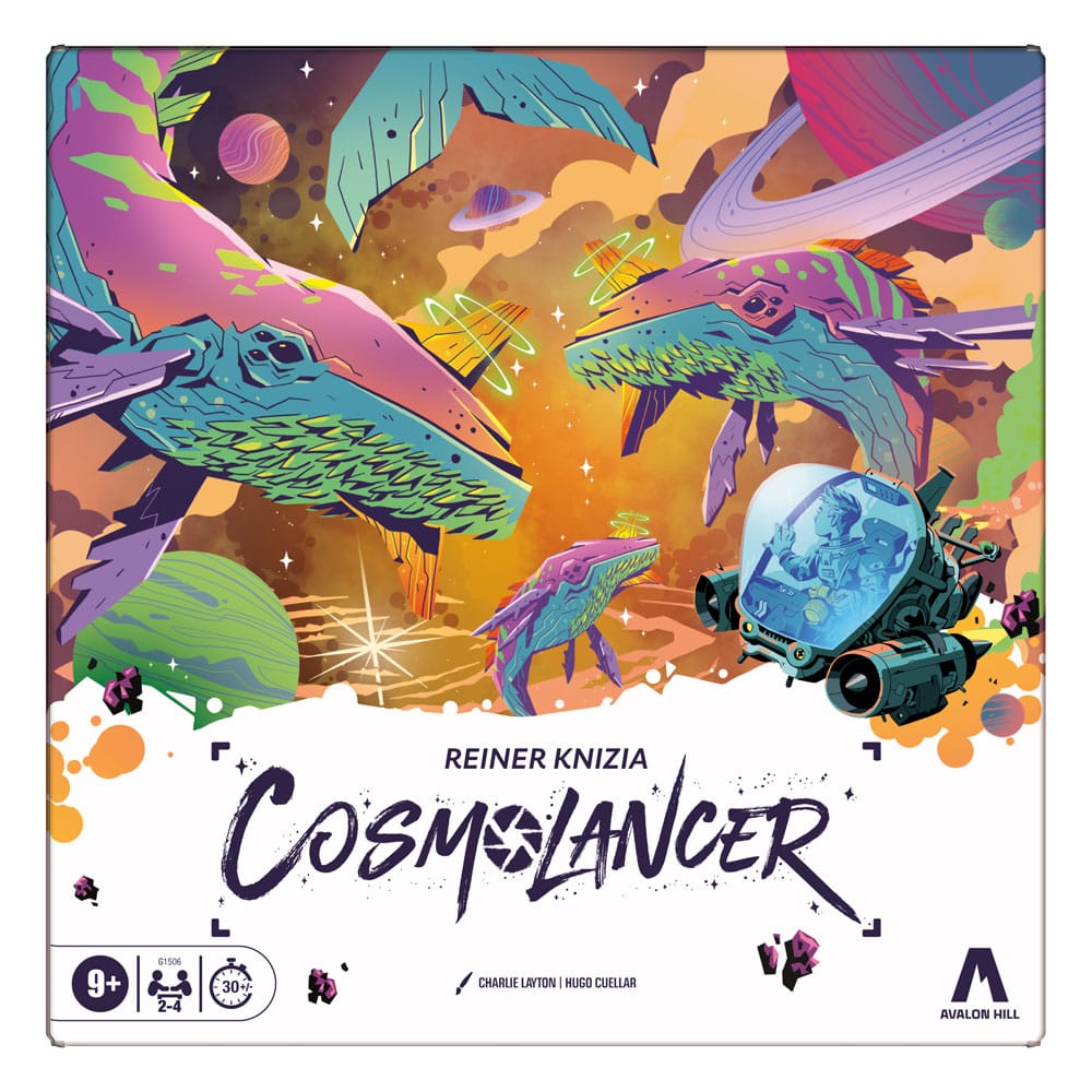 Cosmolancer Brettspiel - Mehrsprachige Version