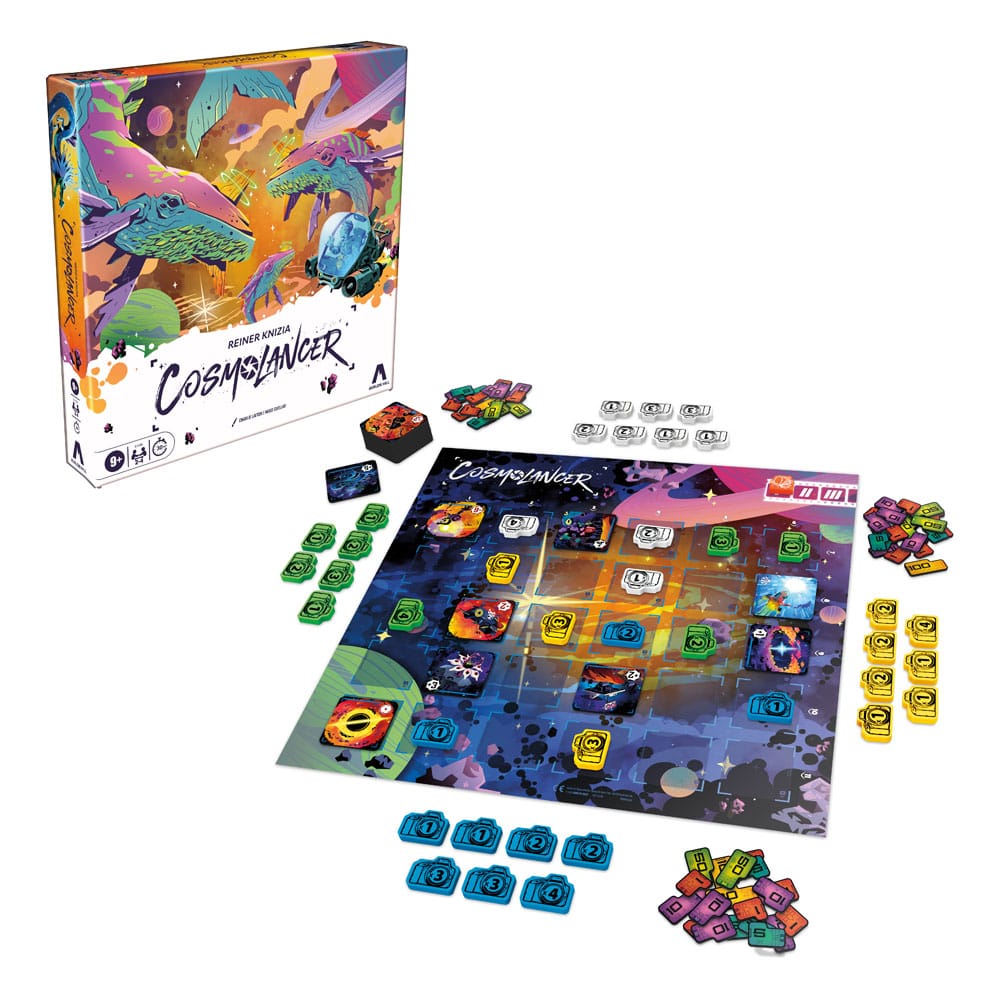 Cosmolancer Brettspiel - Mehrsprachige Version