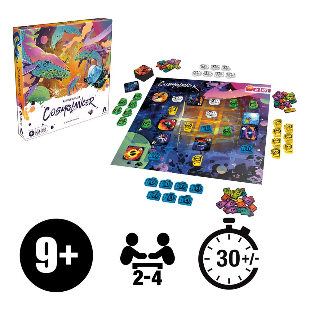 Cosmolancer Brettspiel - Mehrsprachige Version