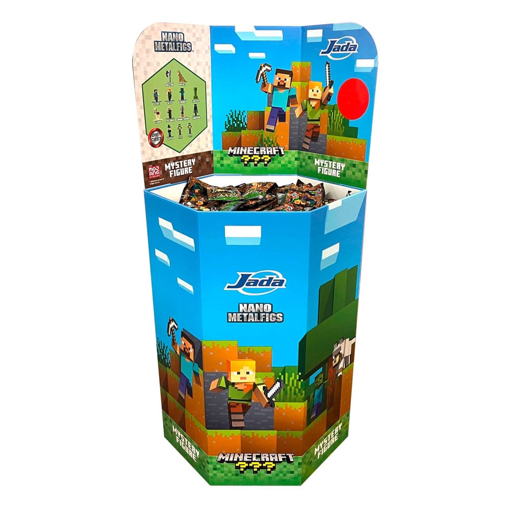 BLINDBOX - Minecraft Nano Metalfigs Diecast Minifigur 4 cm