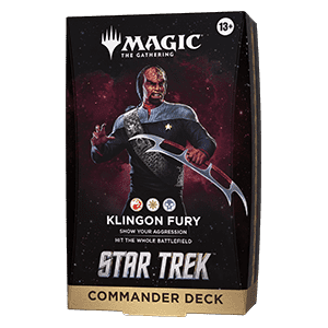 MTG - Star Trek - Commander Deck Klingon Fury - Deutsch - (Vorbestellung - Release: 13.11.2026)