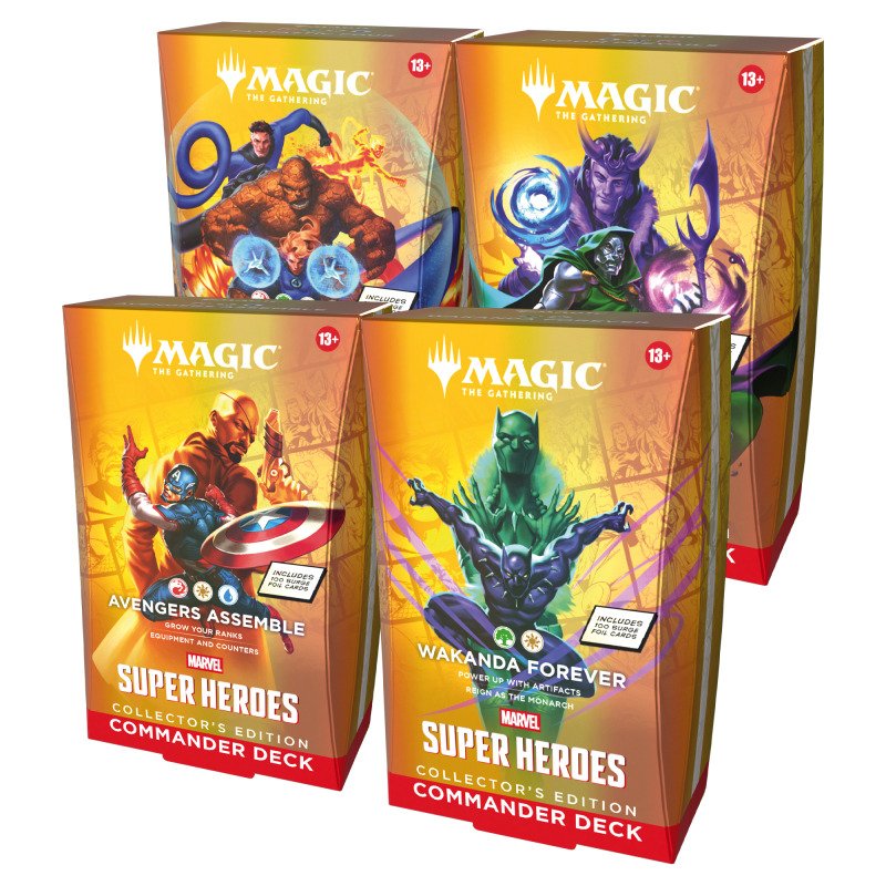 MTG - Marvel Super Heroes - Collector Deck Display (4 Decks) - Englisch - (Vorbestellung - Release: 26.06.2026)