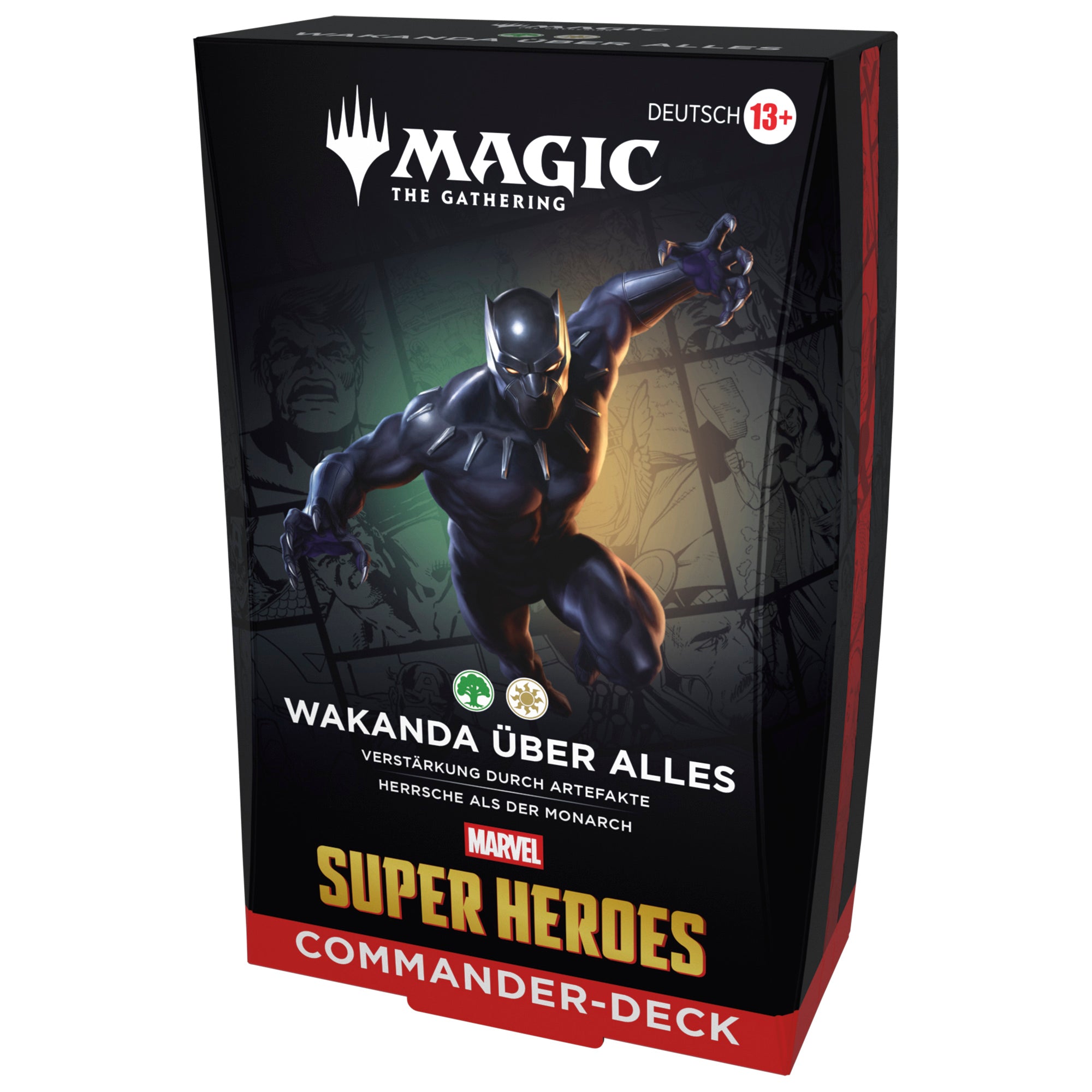 MTG - Marvel Super Heroes - Commander Deck - Wakanda über Alles - Deutsch - (Vorbestellung - Release: 26.06.2026)