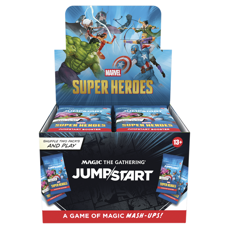 MTG - Marvel Super Heroes - Jumpstart Booster Display (24 Boosters) - Deutsch - (Vorbestellung - Release: 26.06.2026)