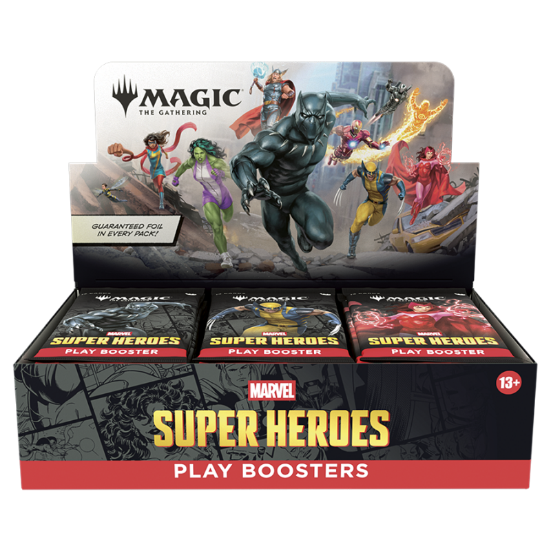 MTG - Marvel Super Heroes - Play Booster Display (30 Boosters) - Deutsch - (Vorbestellung - Release: 26.06.2026)