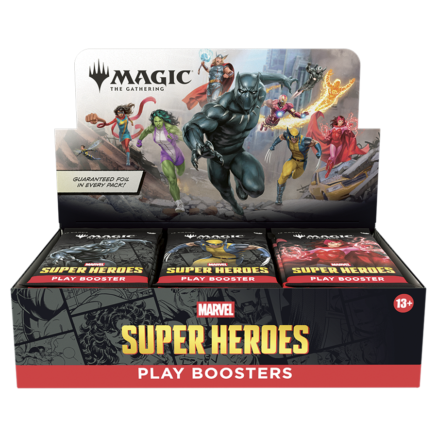 MTG - Marvel Super Heroes - Play Booster Display (30 Boosters) - Englisch - (Vorbestellung - Release: 26.06.2026)