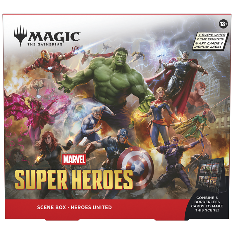 MTG - Marvel Super Heroes - Scene Box - Heroes United - Englisch - (Vorbestellung - Release: 26.06.2026)