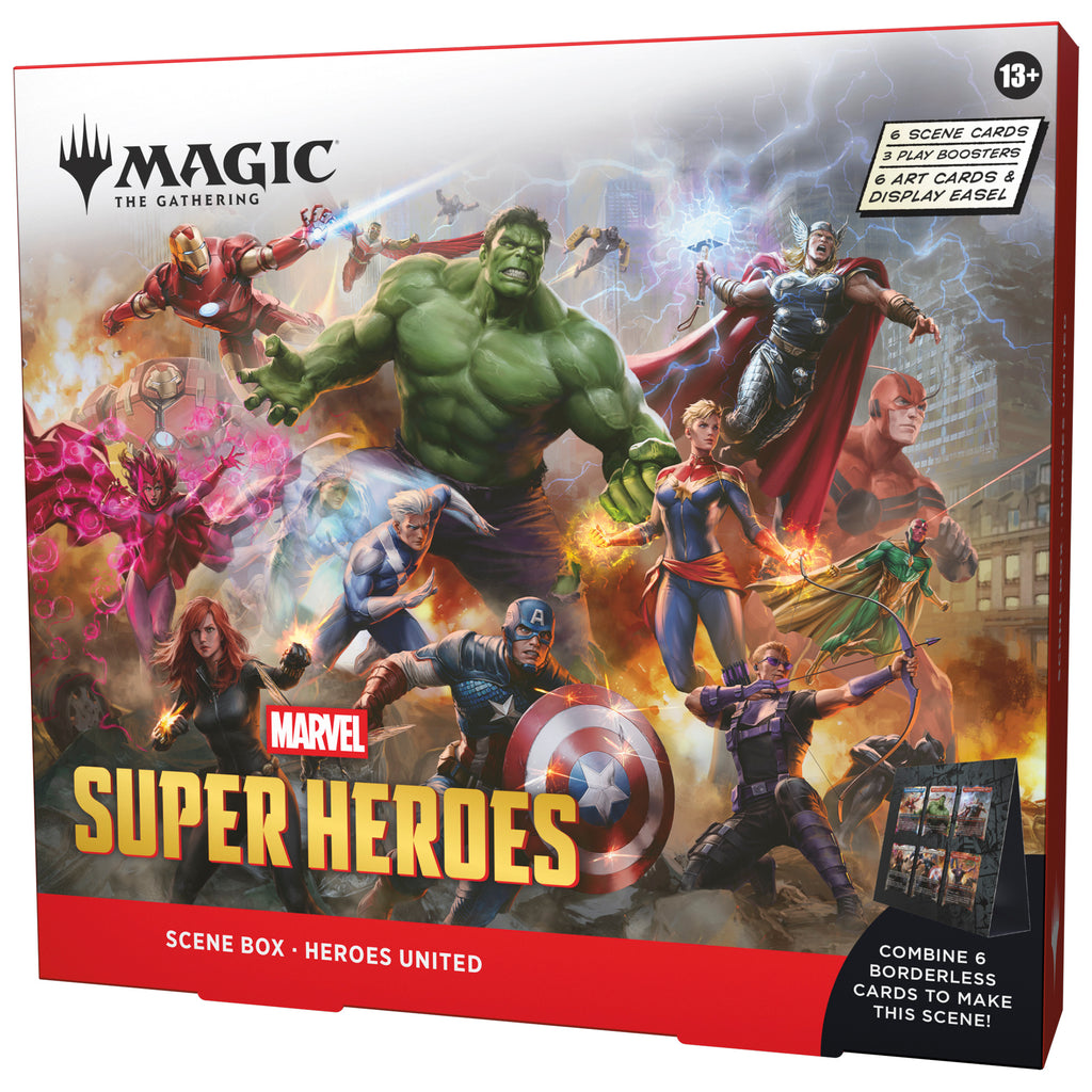 MTG - Marvel Super Heroes - Scene Box - Heroes United - Englisch - (Vorbestellung - Release: 26.06.2026)