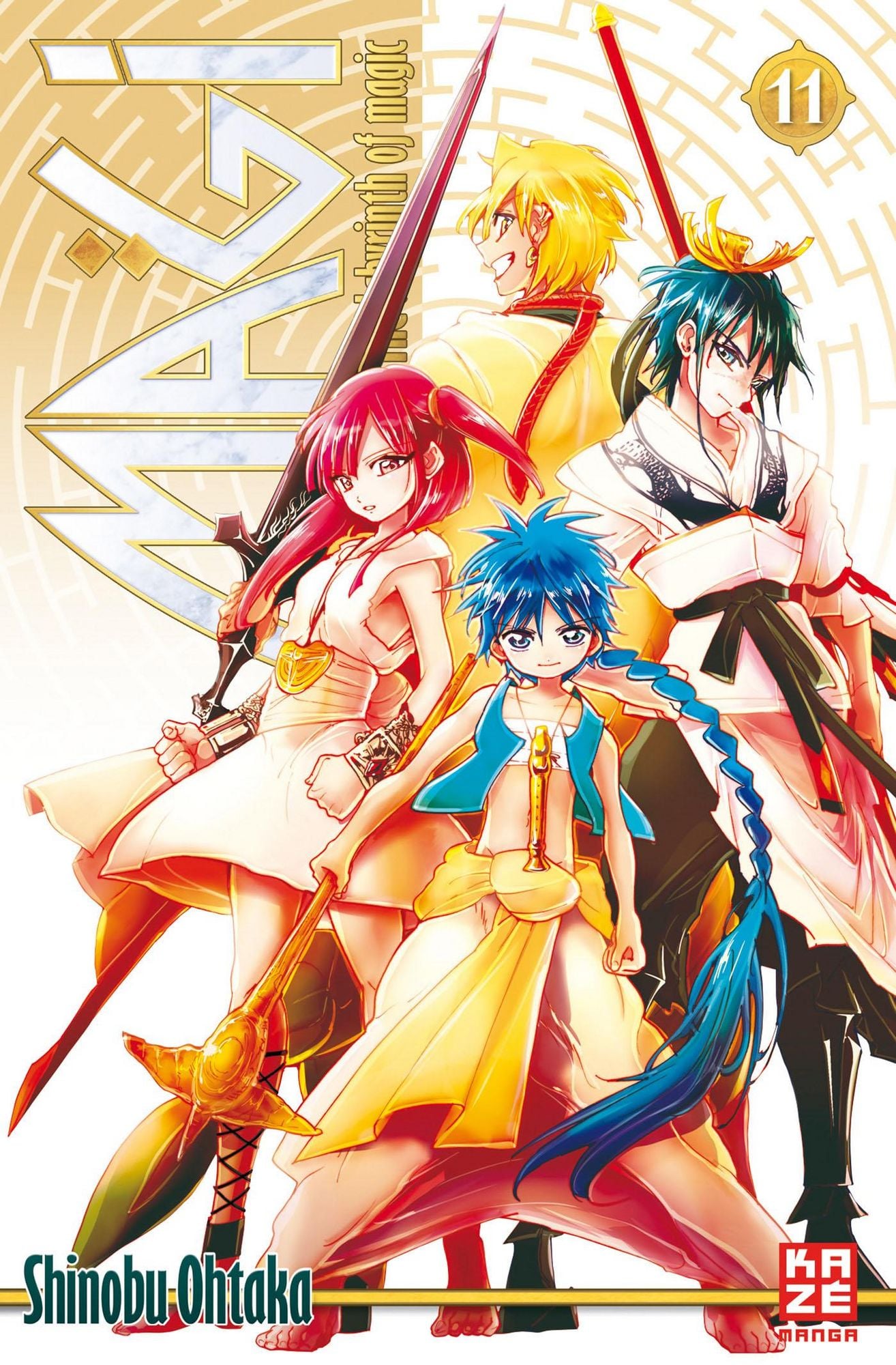 Magi - The Labyrinth of Magic 11  -  Autor: Shinobu Ohtaka