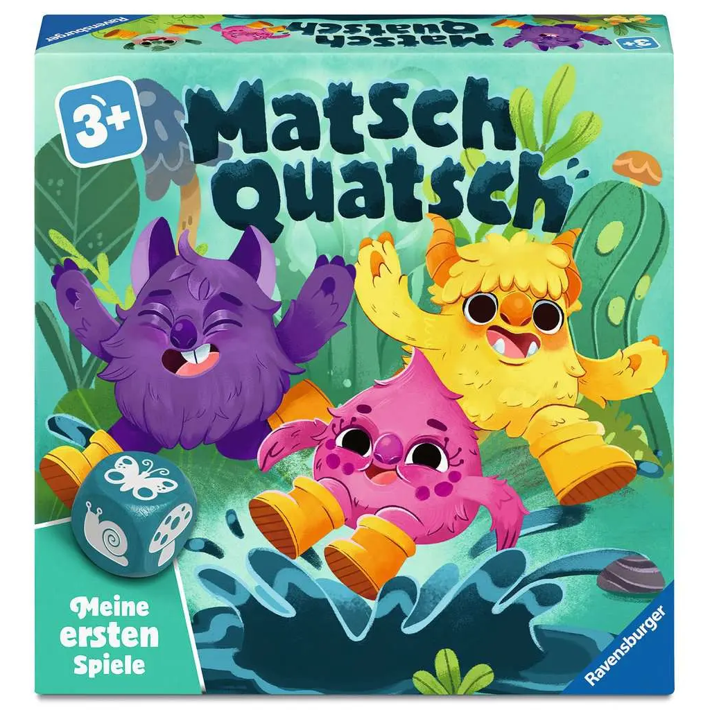 Matsch Quatsch - Meine ersten Spiele - Laufspiel ab 3 Jahren