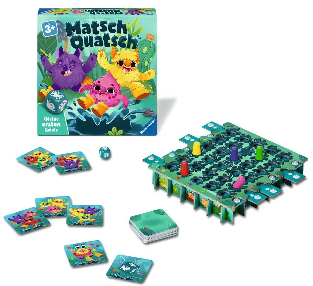 Matsch Quatsch - Meine ersten Spiele - Laufspiel ab 3 Jahren