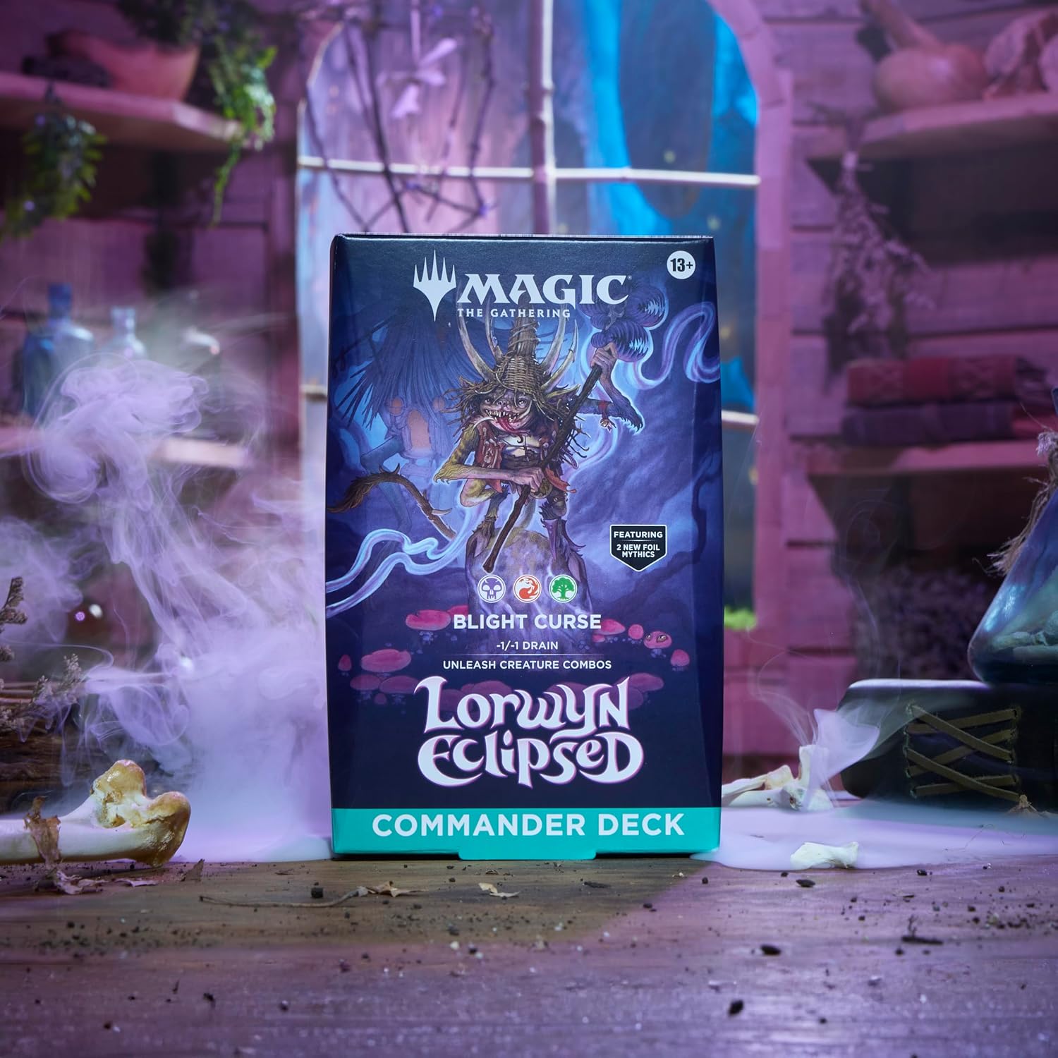 MtG - Lorwyn Eclipsed Commander Deck - Blight Curse  - Englisch