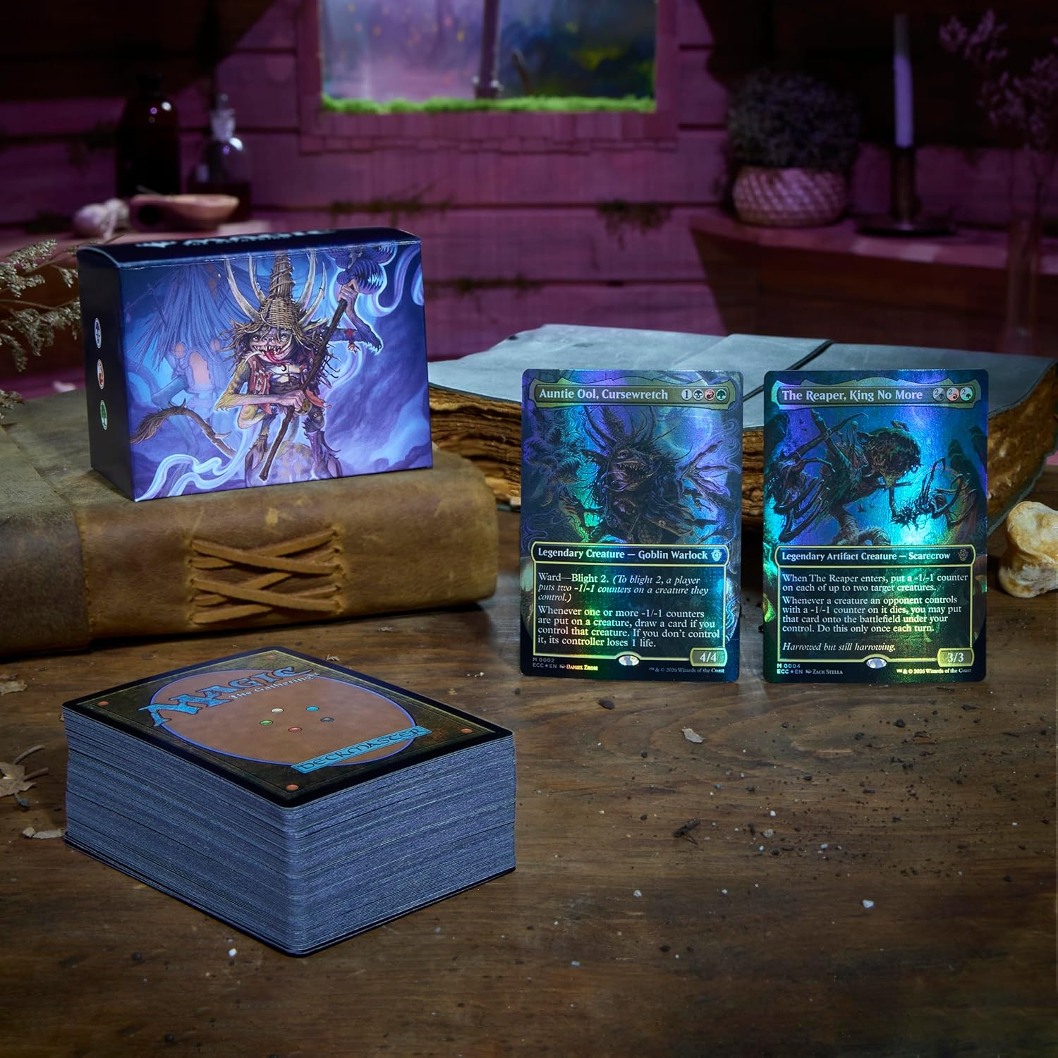 MtG - Lorwyn Eclipsed Commander Deck - Blight Curse  - Englisch