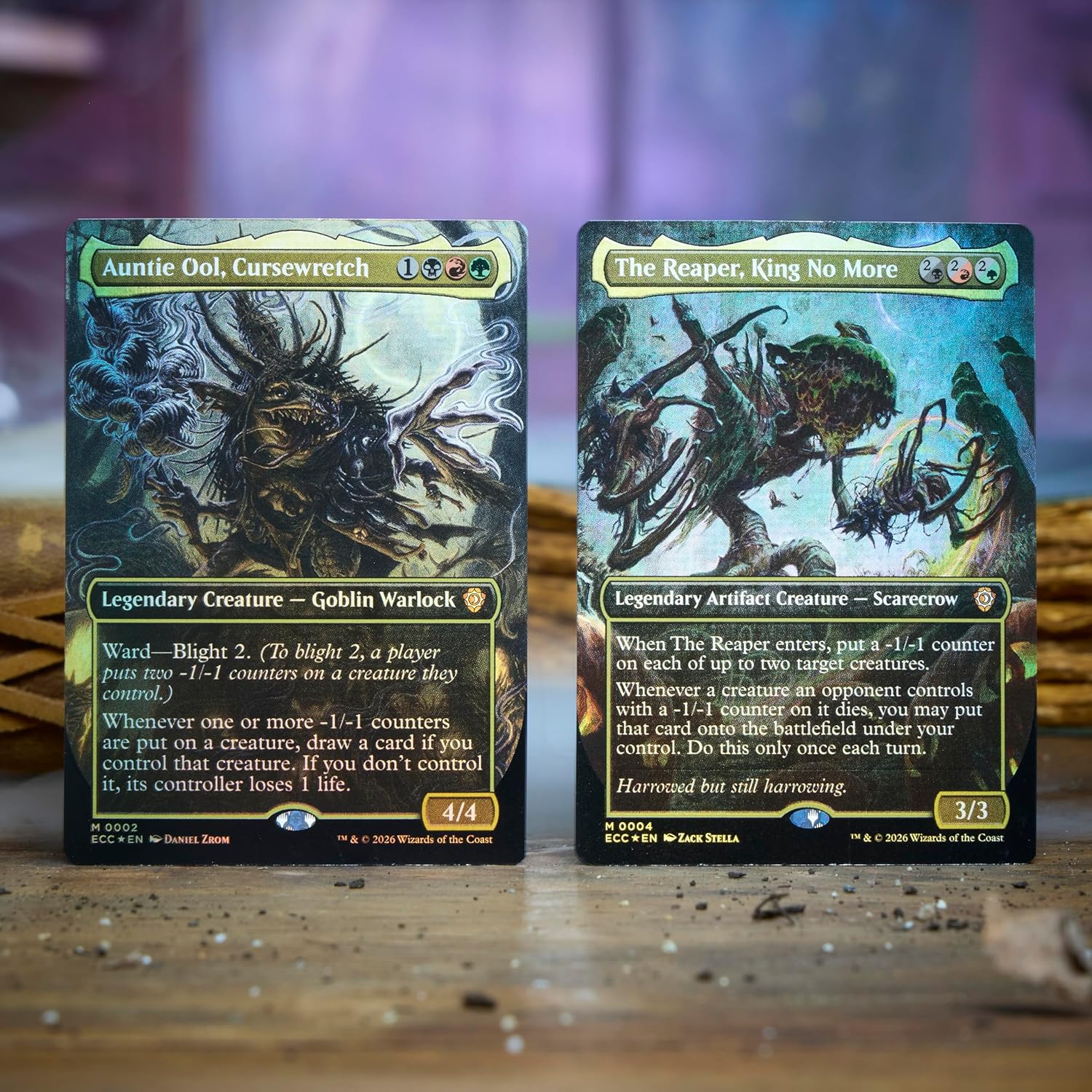 MtG - Lorwyn Eclipsed Commander Deck - Blight Curse  - Englisch