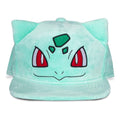 Cap - Pokémon Plüsch Snapback Cap Bulbasaur