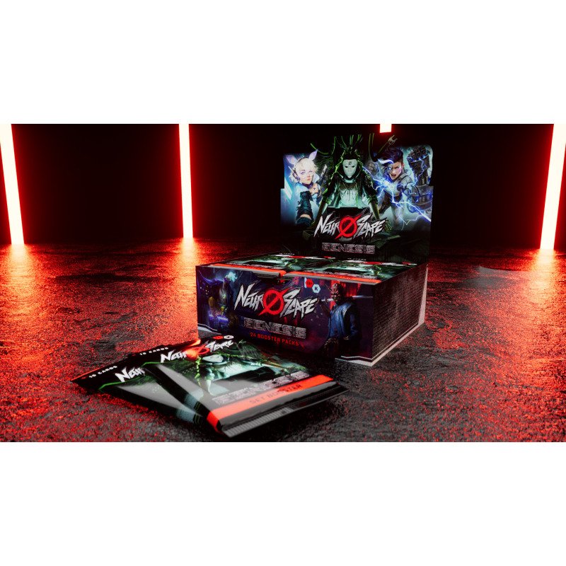 Neuroscape - Genesis Unlimited Booster Display (24 Boosters) - Englisch
