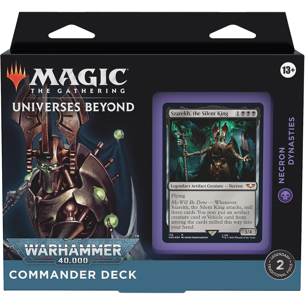 MTG - Warhammer 40,000 - Commander Deck: Necron Dynasties - Englisch