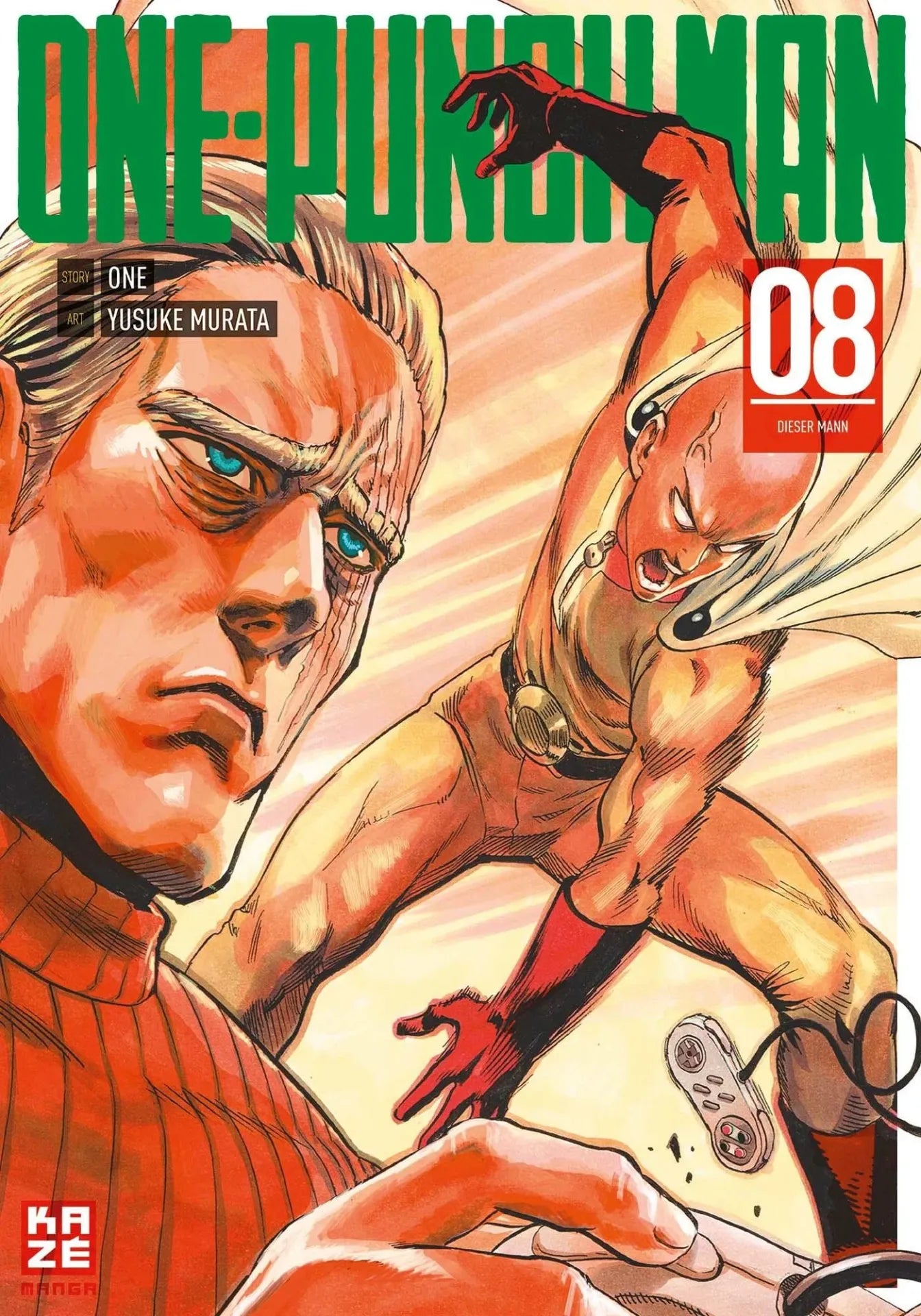 ONE-PUNCH MAN 08  -  Autor: Yusuke Murata