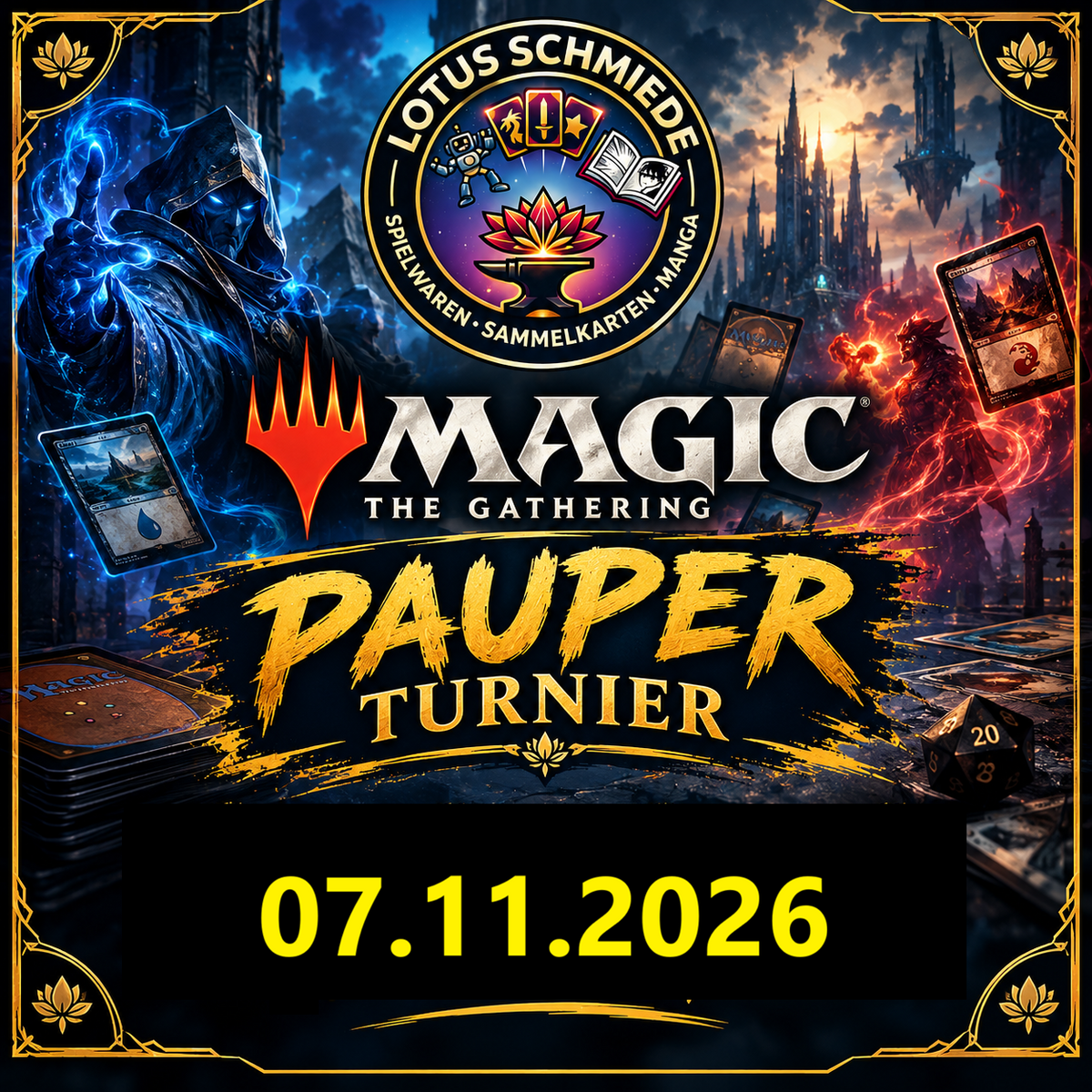 07.11.2026 - LotusSchmiede Store-Liga: Pauper-Turnier