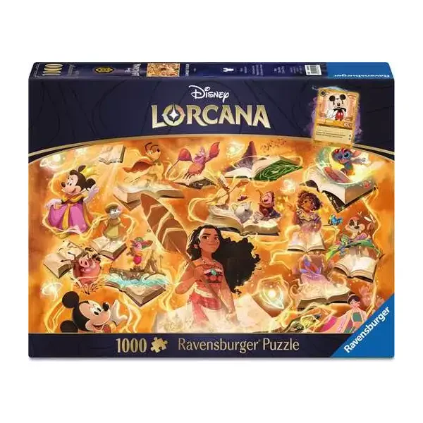 Disney Lorcana Puzzle Glimmers of the Realm: Amber (1000 Teile)