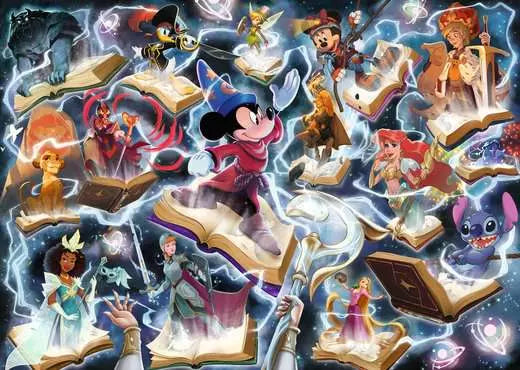 Disney Lorcana Puzzle Glimmers of the Realm: Steel (1000 Teile)