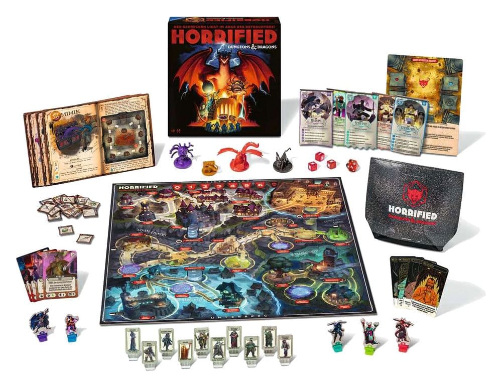 Horrified: Dungeons & Dragons Brettspiel - Deutsche Version